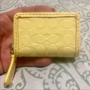 New Without Tags Authentic Coach Contact Lens Case